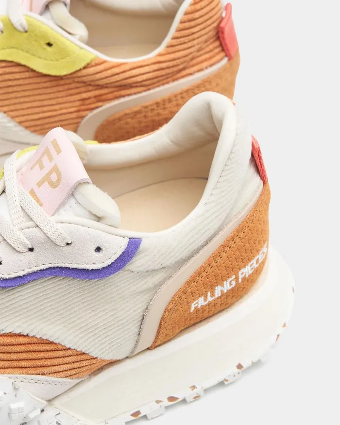 MenWomen Filling Pieces Sneakers Crease Runner Yellow