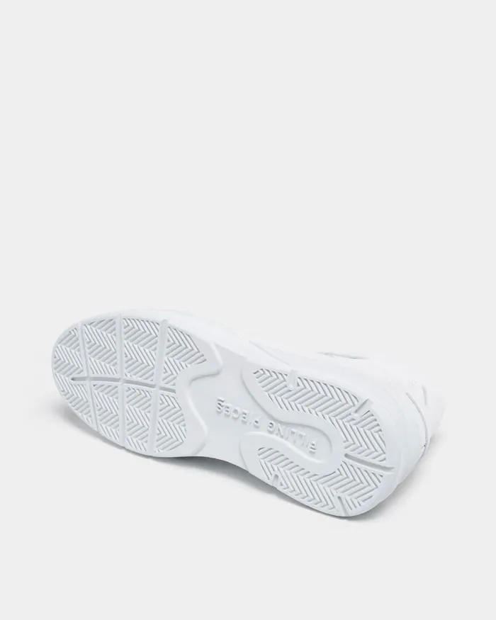 MenWomen Filling Pieces Sneakers Lay Up Icey Flow 20 All White