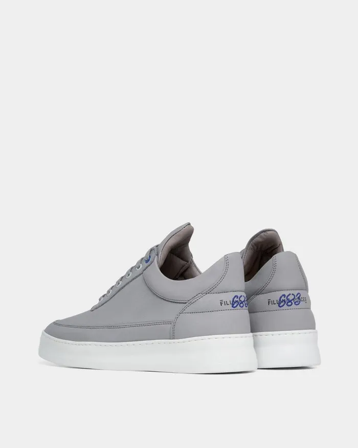 MenWomen Filling Pieces Sneakers Low Top Plain 683 Organic Grey