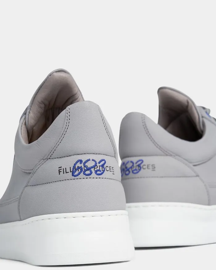 MenWomen Filling Pieces Sneakers Low Top Plain 683 Organic Grey