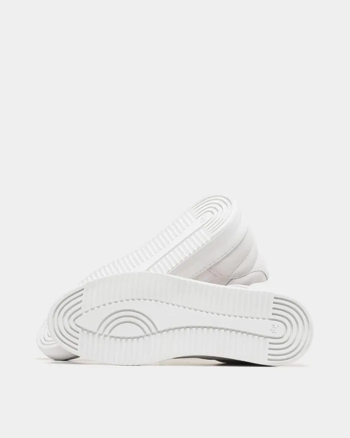 MenWomen Filling Pieces Sneakers Low Top Ripple Basic All White