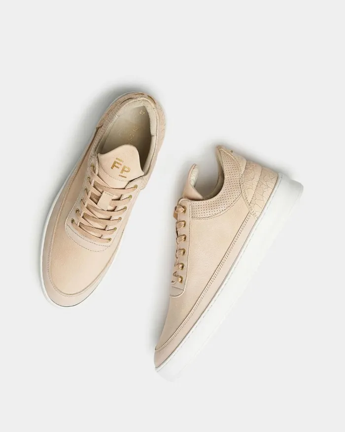 MenWomen Filling Pieces Sneakers Low Top Ripple Ceres Beige