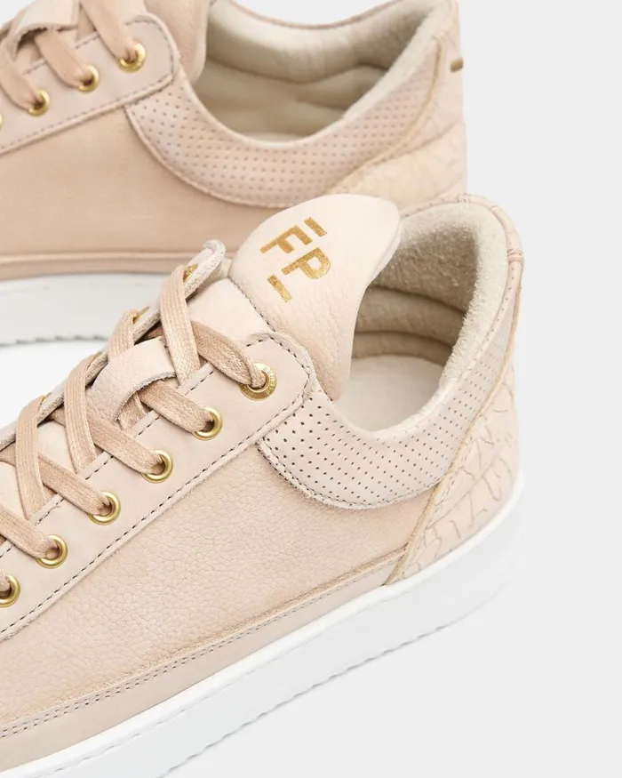 MenWomen Filling Pieces Sneakers Low Top Ripple Ceres Beige