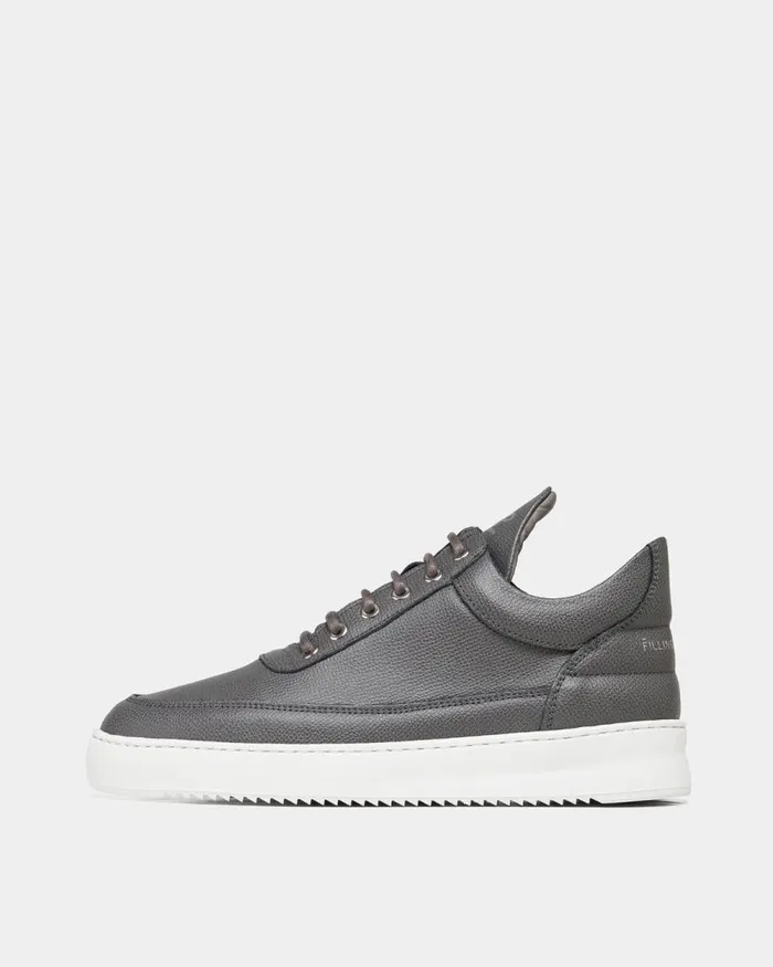 MenWomen Filling Pieces Sneakers Low Top Ripple Crumbs Grey