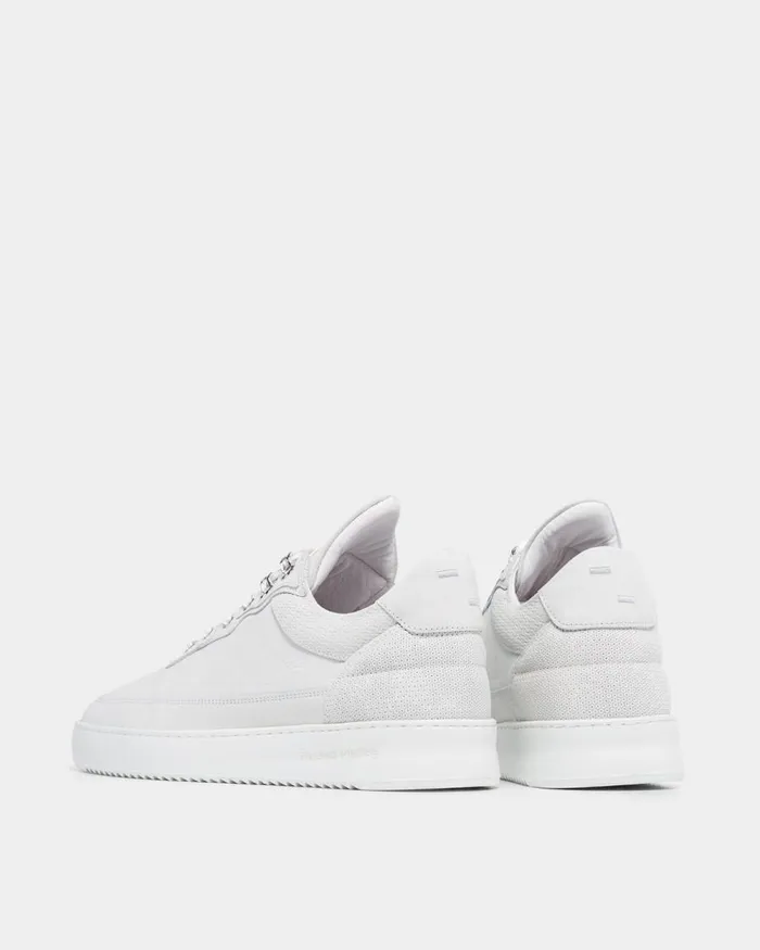 MenWomen Filling Pieces Sneakers Low Top Ripple Meta White
