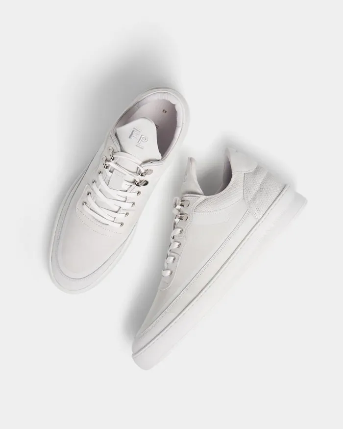 MenWomen Filling Pieces Sneakers Low Top Ripple Meta White