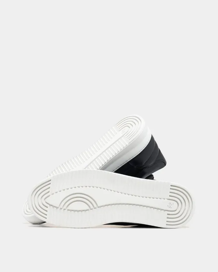 MenWomen Filling Pieces Sneakers Low Top Ripple Nappa Black