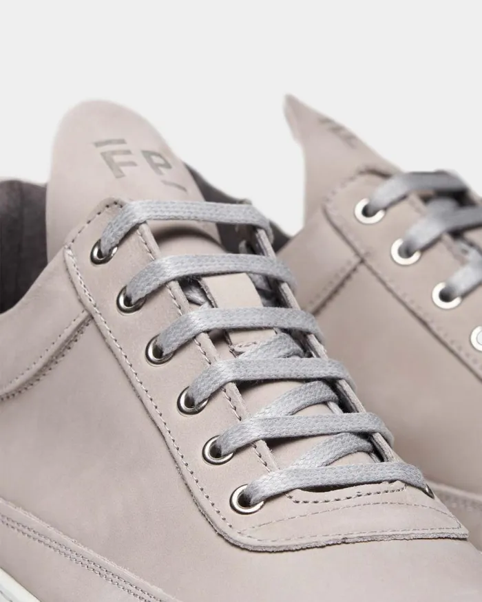 MenWomen Filling Pieces Sneakers Low Top Ripple Nubuck Plaster Beige