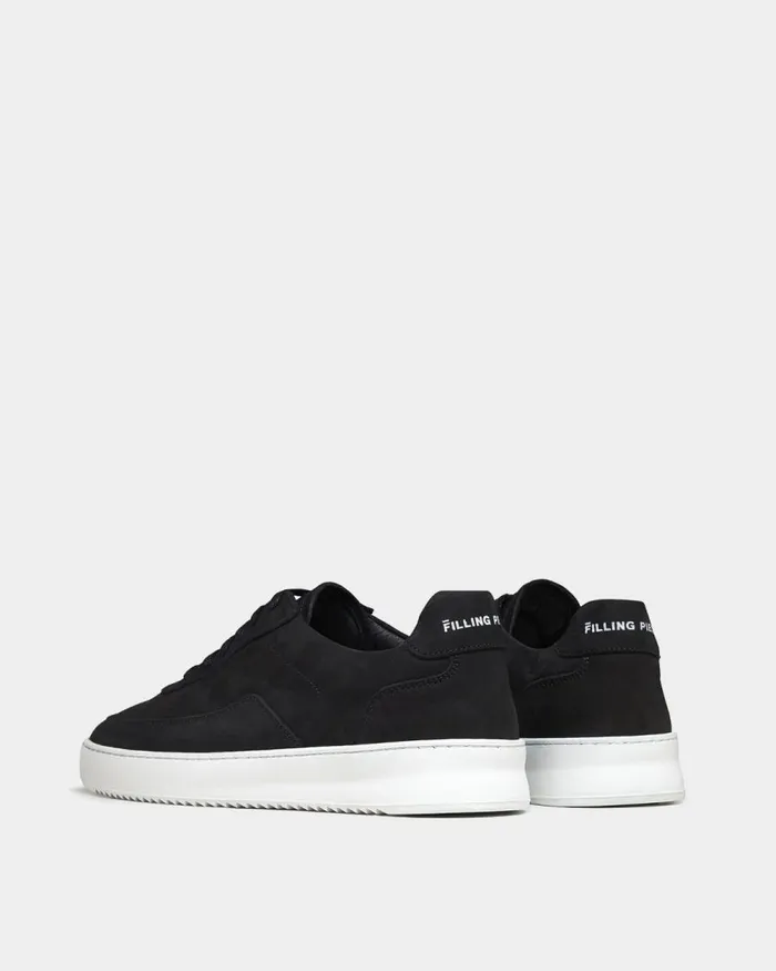MenWomen Filling Pieces Sneakers Mondo 20 Ripple Nubuck Black