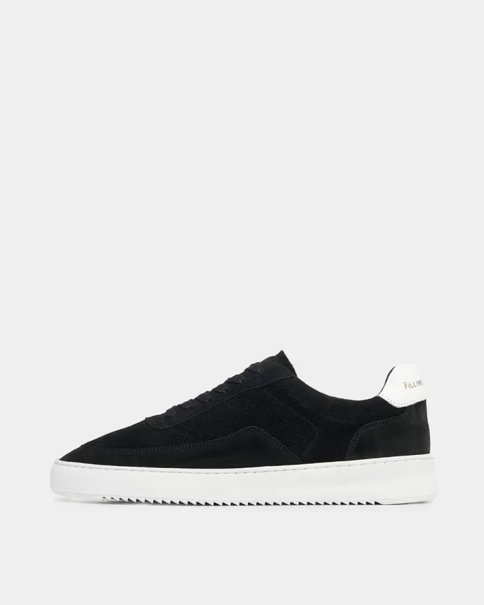 MenWomen Filling Pieces Sneakers Mondo Perforated Black