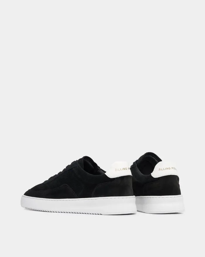 MenWomen Filling Pieces Sneakers Mondo Perforated Black