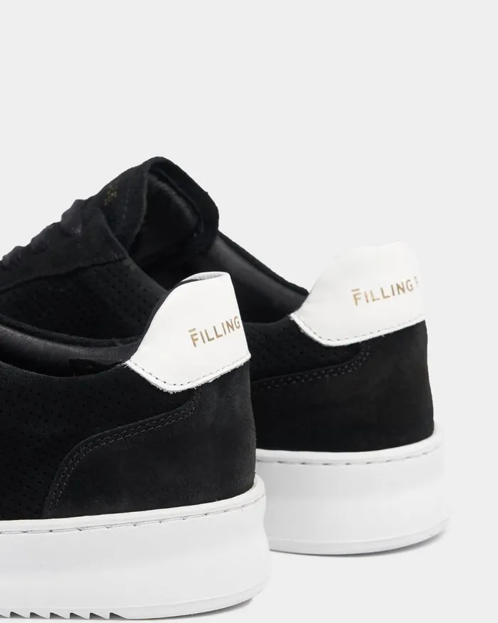 MenWomen Filling Pieces Sneakers Mondo Perforated Black