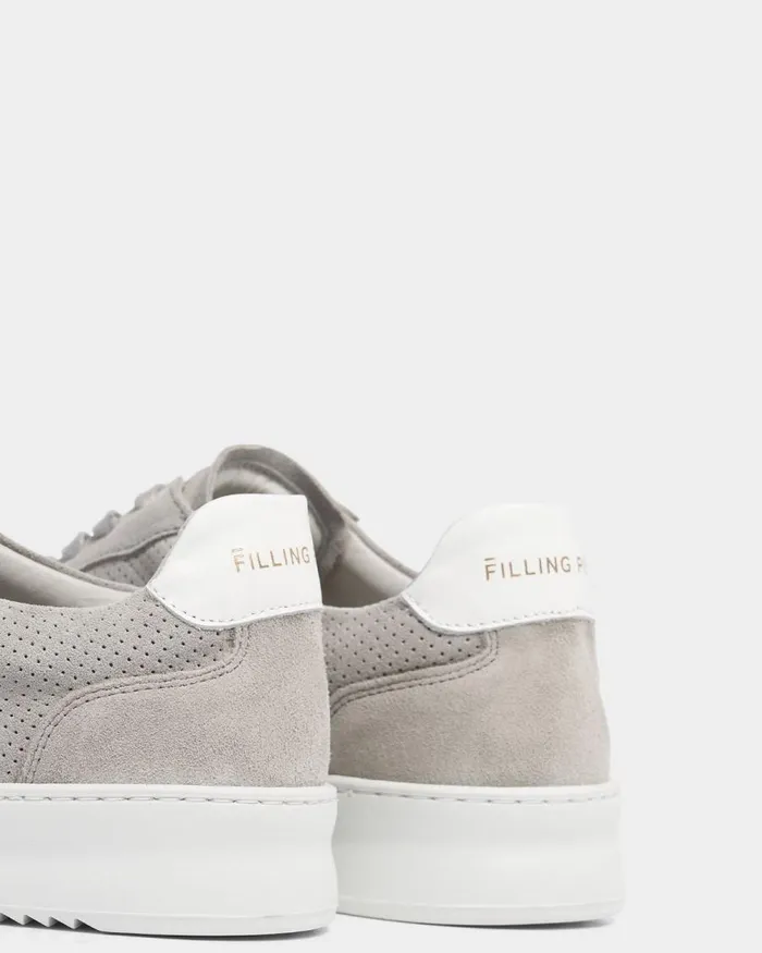 MenWomen Filling Pieces Sneakers Mondo Perforated Light Grey