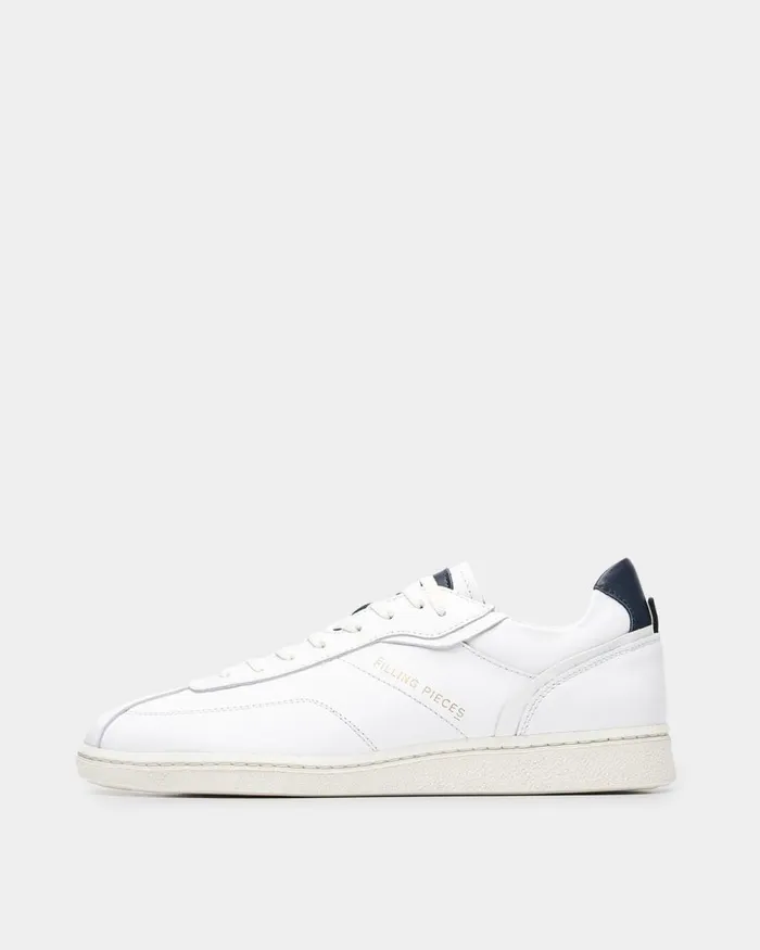 MenWomen Filling Pieces Sneakers Pitch Classic White