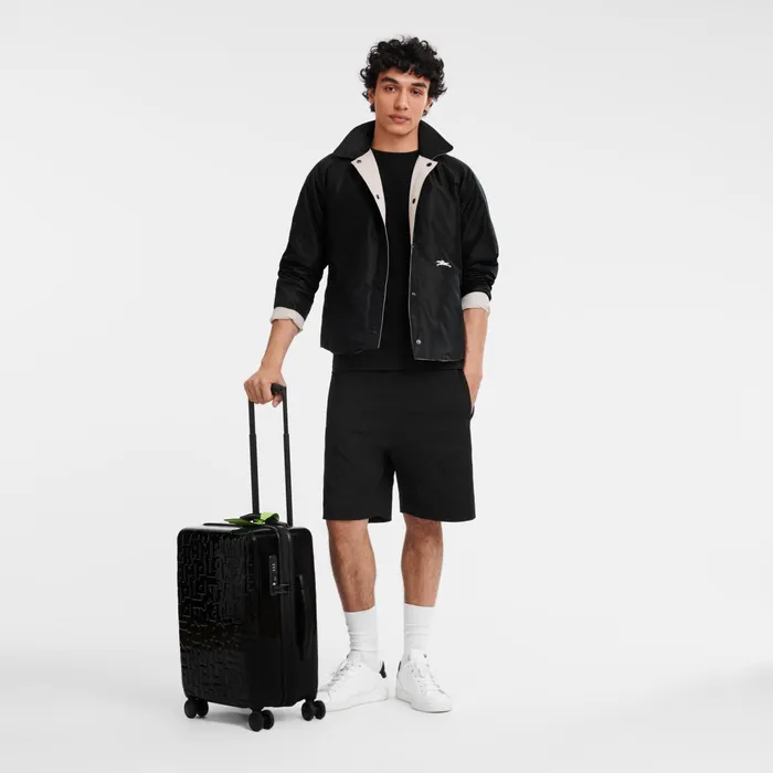 MenWomen LGP Travel M Suitcase Black Longchamp Suitcases