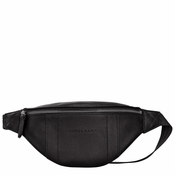 MenWomen Longchamp 3D S Belt Bag Black Longchamp Belt Bags