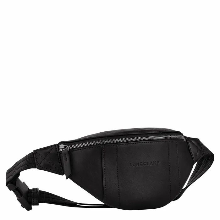 MenWomen Longchamp 3D S Belt Bag Black Longchamp Belt Bags
