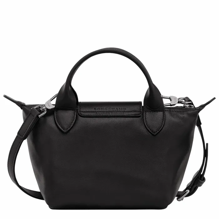 MenWomen Longchamp X Robert Indiana XS Handbag Black Longchamp Handbags