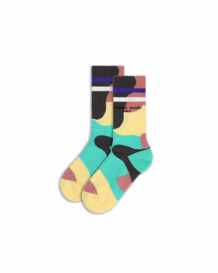 MenWomen Socks Buerre Nude Unisex Paris Philippe Model Paris Socks