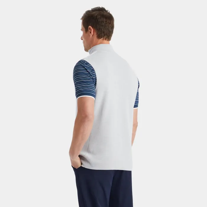 Merino Wool Tech Lined Dunes Vest Nimbus Heather Men GFORE Tops
