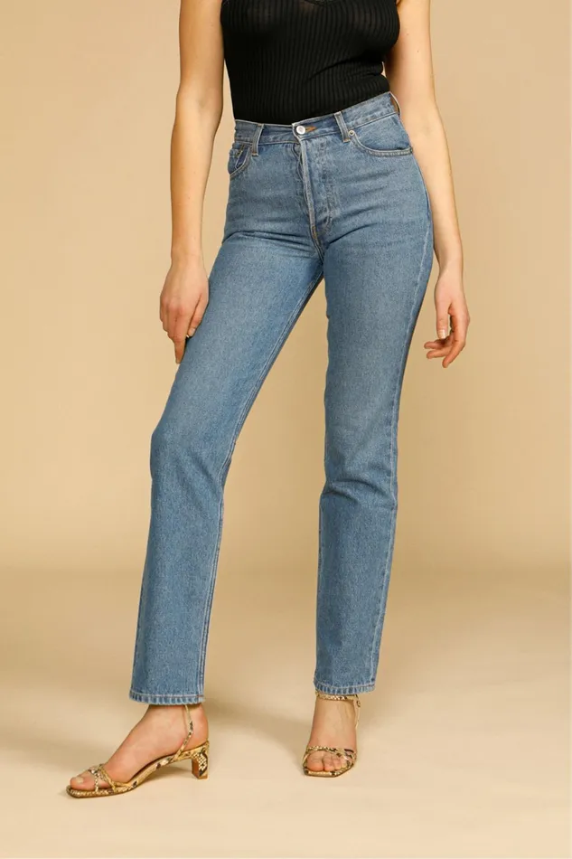 MONTMARTRE Jeans Indigo Double Stone Women Rouje Pants
