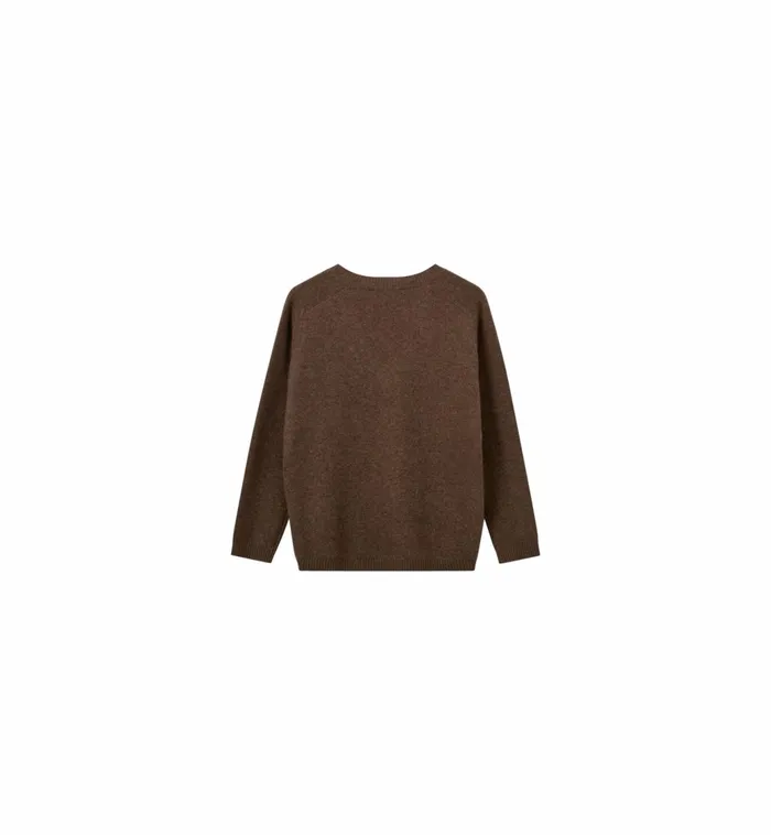 MOS MOSH MMArlie Cashmere VNeck Knit Rain Drum Women Knits MOS MOSH MMArlie Cashmere VNeck Knit Rain Drum Women Knits