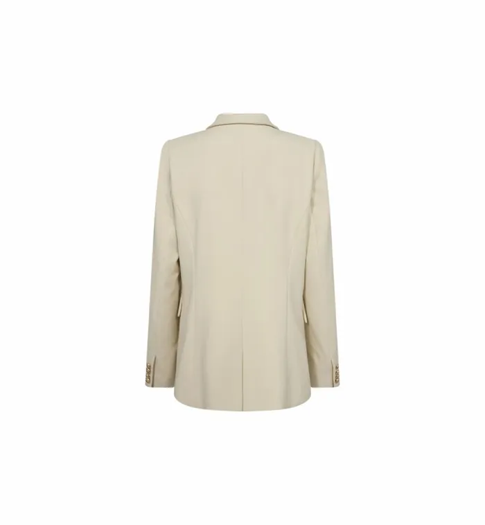MOS MOSH MMBabeth Lunie Blazer Ecru Women Blazers MOS MOSH MMBabeth Lunie Blazer Ecru Women Blazers