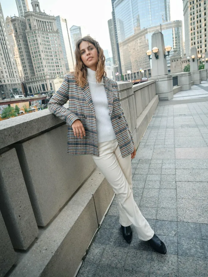 MOS MOSH MMCelby Louie Blazer Storm Blue Women Blazers
