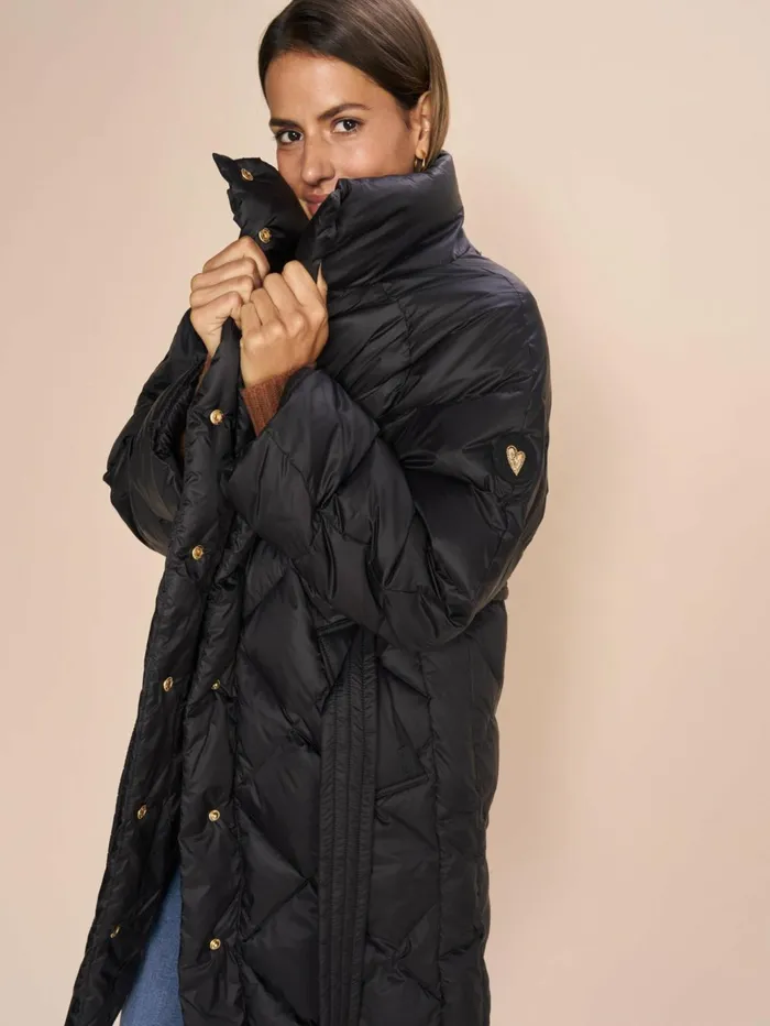 MOS MOSH MMEden Down Jacket Black Women Jackets and Coats MOS MOSH MMEden Down Jacket Black Women Jackets and Coats
