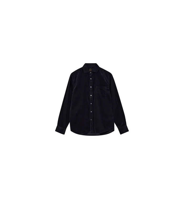 MOS MOSH MMGAlden Corduroy Shirt Navy Men Shirts MOS MOSH MMGAlden Corduroy Shirt Navy Men Shirts
