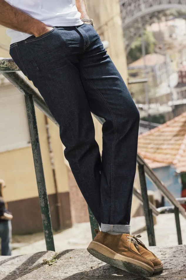MOS MOSH MMGAndy Avenue Jeans Dark Blue Denim Men Jeans
