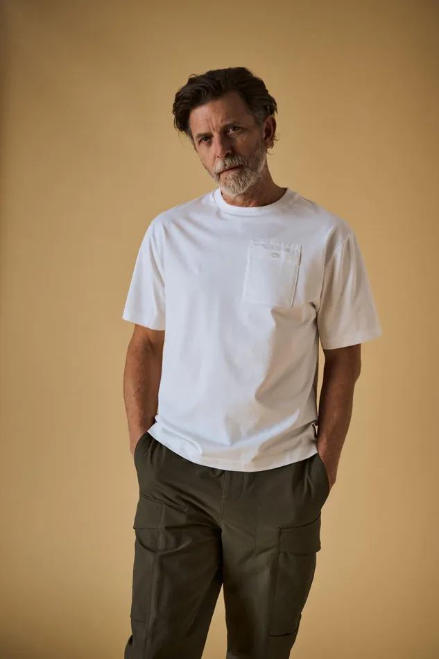 MOS MOSH MMGBlom SS Tee White Men Tees