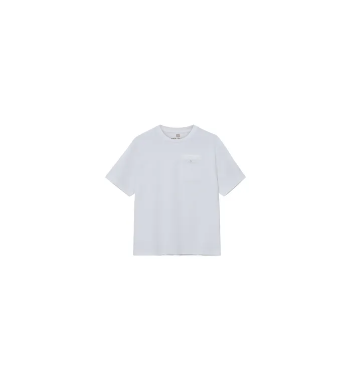 MOS MOSH MMGBlom SS Tee White Men Tees MOS MOSH MMGBlom SS Tee White Men Tees