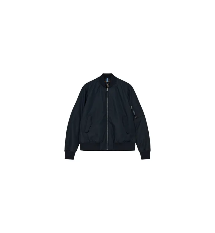 MOS MOSH MMGCain Bomber Jacket Navy Men Jackets MOS MOSH MMGCain Bomber Jacket Navy Men Jackets