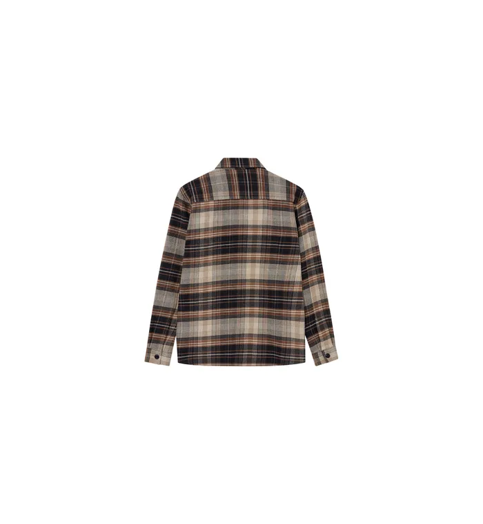 MOS MOSH MMGDavid Lavato Shirt Navy Check Men Shirts MOS MOSH MMGDavid Lavato Shirt Navy Check Men Shirts