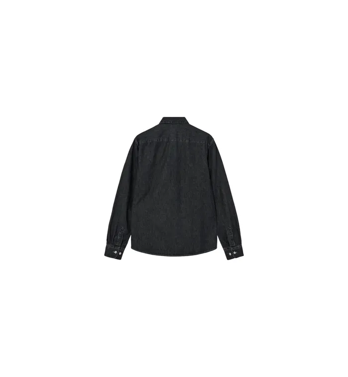 MOS MOSH MMGGibson Denim Shirt Grey Denim Men Shirts MOS MOSH MMGGibson Denim Shirt Grey Denim Men Shirts