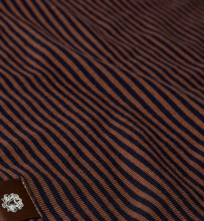 MOS MOSH MMGHali Stripe Knit Tee Indigo Blue Stripe Men Tees MOS MOSH MMGHali Stripe Knit Tee Indigo Blue Stripe Men Tees