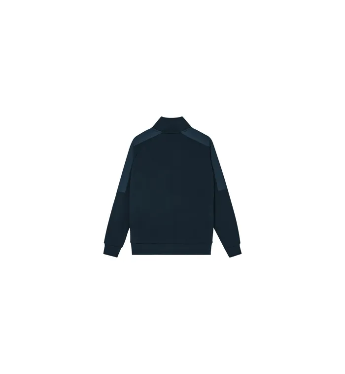 MOS MOSH MMGJayson Zip Sweat Salute Navy Men Sweatshirts MOS MOSH MMGJayson Zip Sweat Salute Navy Men Sweatshirts