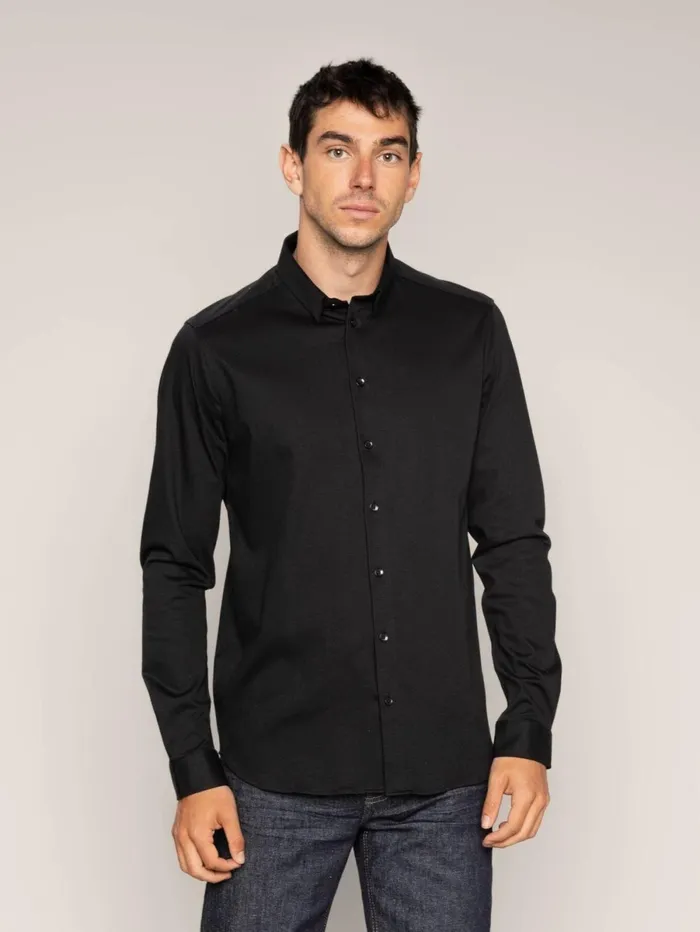 MOS MOSH MMGMarley Jersey Shirt Black Men Shirts