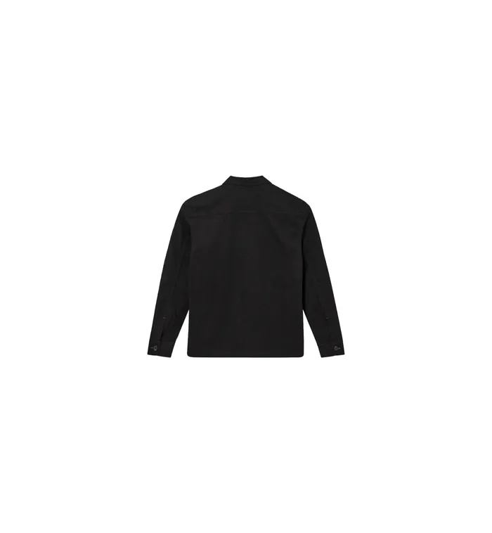 MOS MOSH MMGMatteo Brush Overshirt Black Men Overshirts MOS MOSH MMGMatteo Brush Overshirt Black Men Overshirts