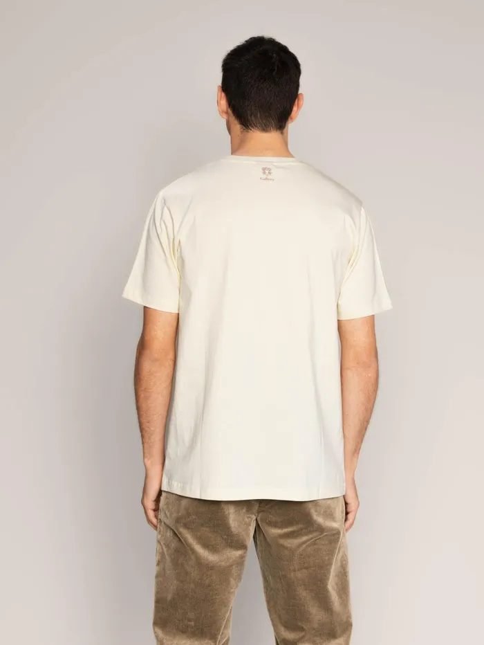 MOS MOSH MMGRiver Ocean Tee Ecru Men Tees MOS MOSH MMGRiver Ocean Tee Ecru Men Tees