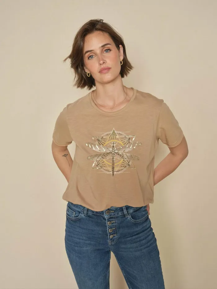 MOS MOSH MMGull OSS Deco Tee Tannin Women Tees