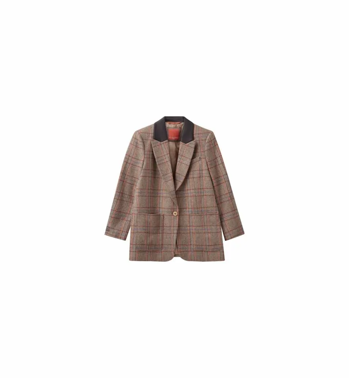 MOS MOSH MMHBrave Check Blazer 8211 HEYANNO Foxtrot Women Blazers MOS MOSH MMHBrave Check Blazer 8211 HEYANNO Foxtrot Women Blazers