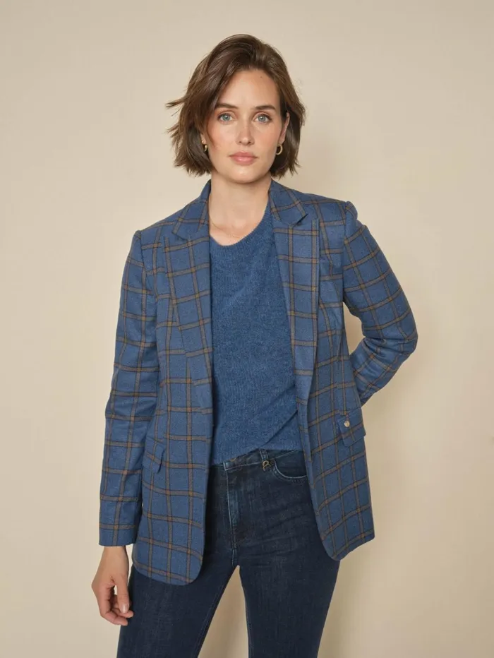 MOS MOSH MMMary Mora Blazer Set Sail Women Blazers MOS MOSH MMMary Mora Blazer Set Sail Women Blazers