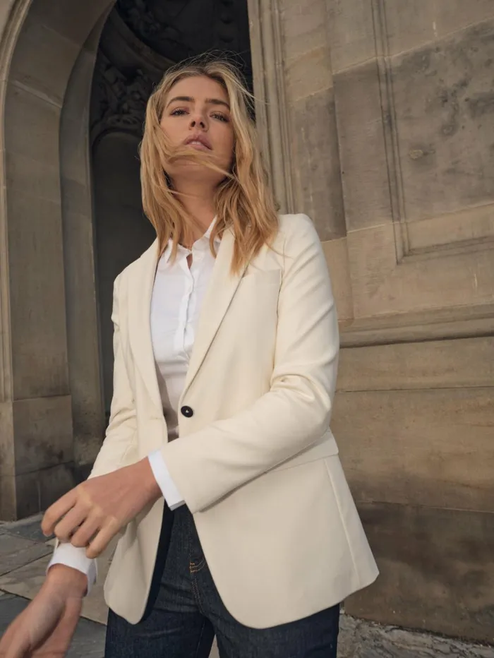 MOS MOSH MMMary Night Blazer Ecru Women Blazers