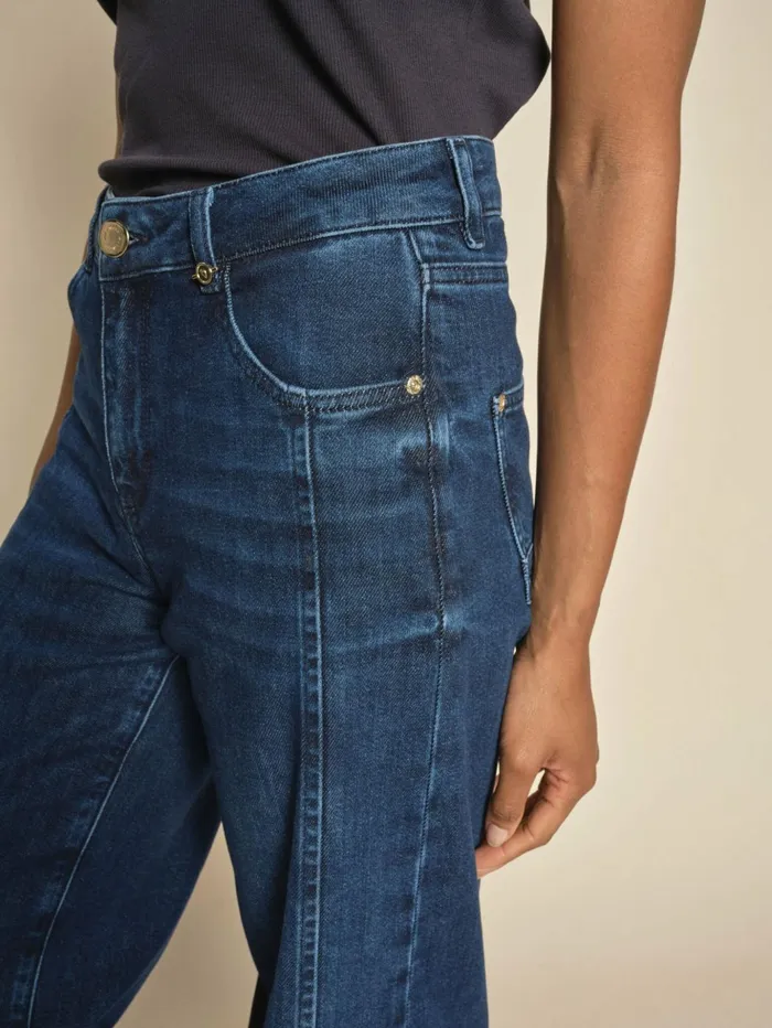 MOS MOSH MMReem Epic Jeans Dark Blue Women Jeans MOS MOSH MMReem Epic Jeans Dark Blue Women Jeans