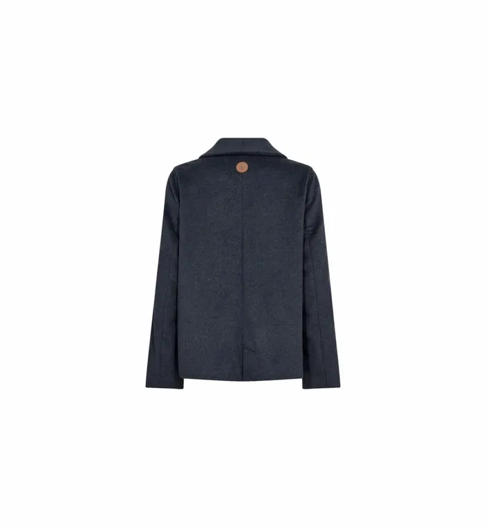 MOS MOSH MMVicca Wool Jacket Navy Blazer Women Jackets and Coats MOS MOSH MMVicca Wool Jacket Navy Blazer Women Jackets and Coats