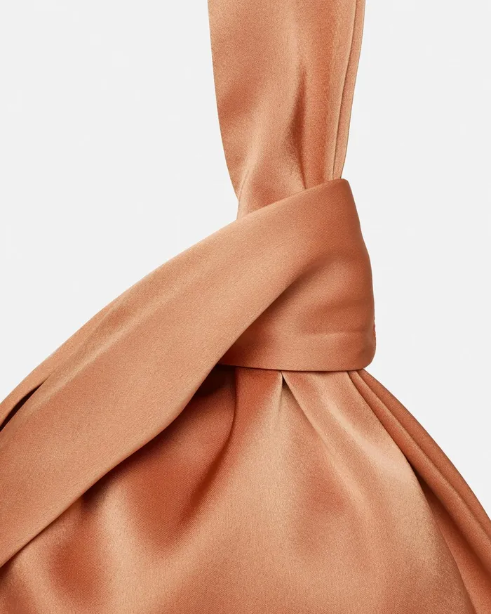 Nanushka Bags Women Jen Slip Satin Clutch Apricot