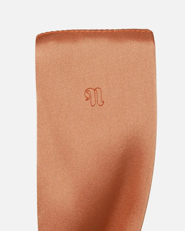 Nanushka Bags Women Jen Slip Satin Clutch Apricot