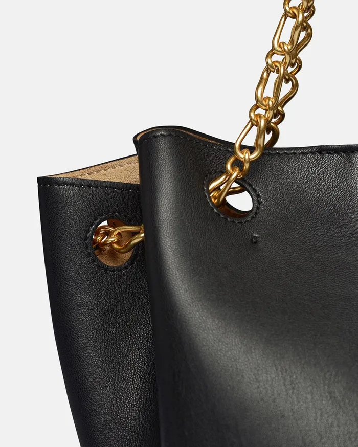 Nanushka Bags Women THE GATHER BUCKET Altnappa Bucket Bag Black Nanushka